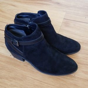 Sam Edelman Pirro Booties Black Suede